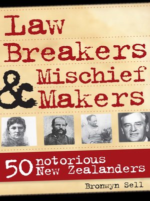 cover image of Law Breakers and Mischief Makers